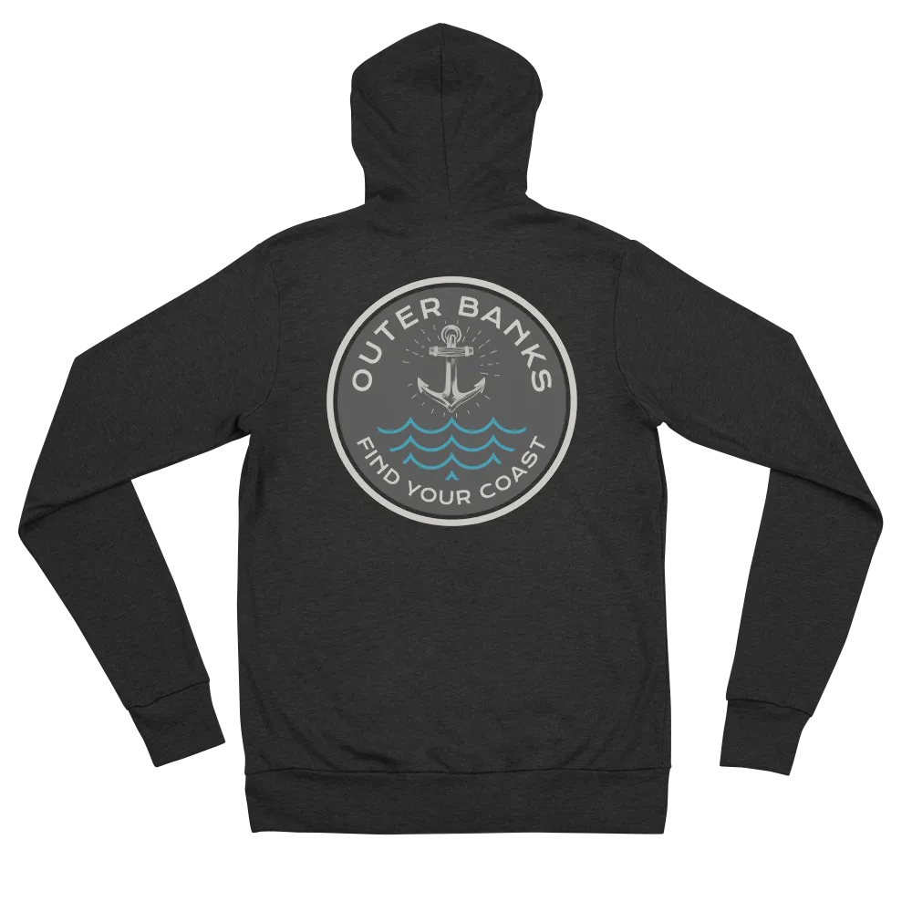 Find Your Coast Outer Banks Explorer Zip-Up Hoodie