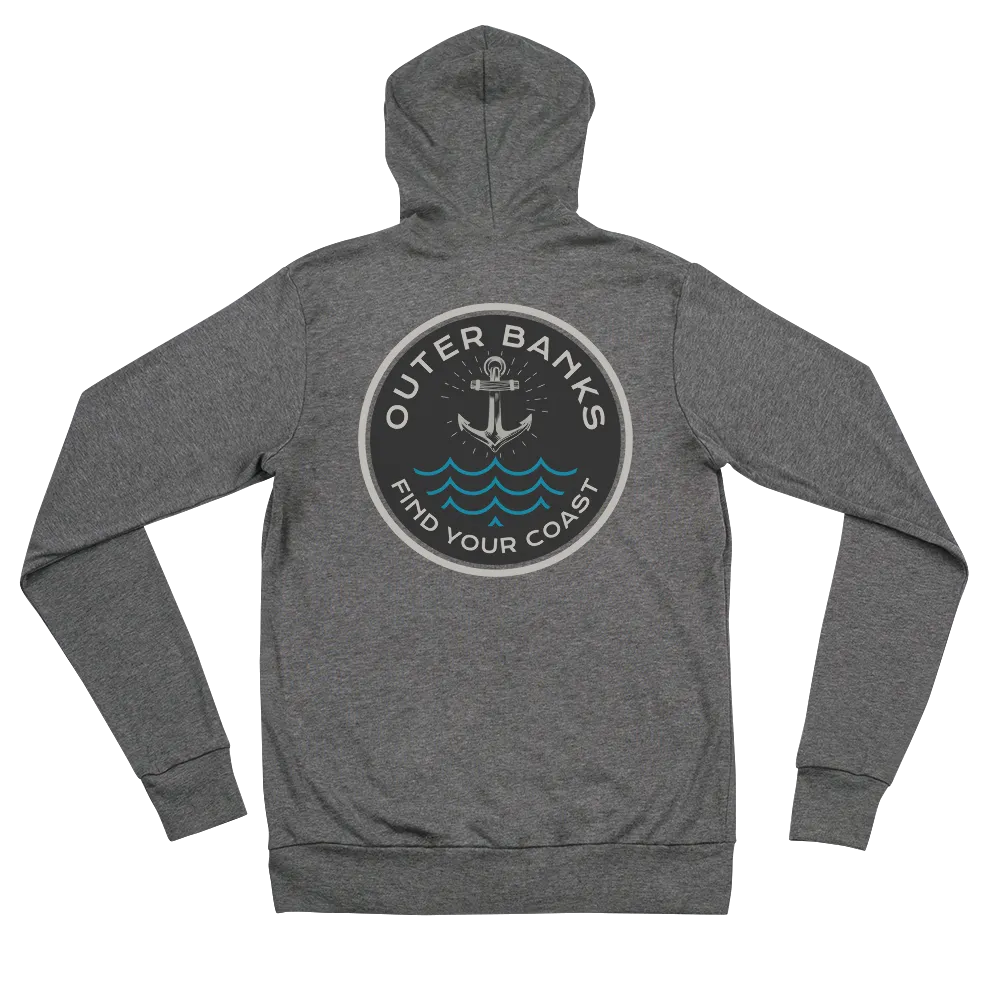 Find Your Coast Outer Banks Explorer Zip-Up Hoodie