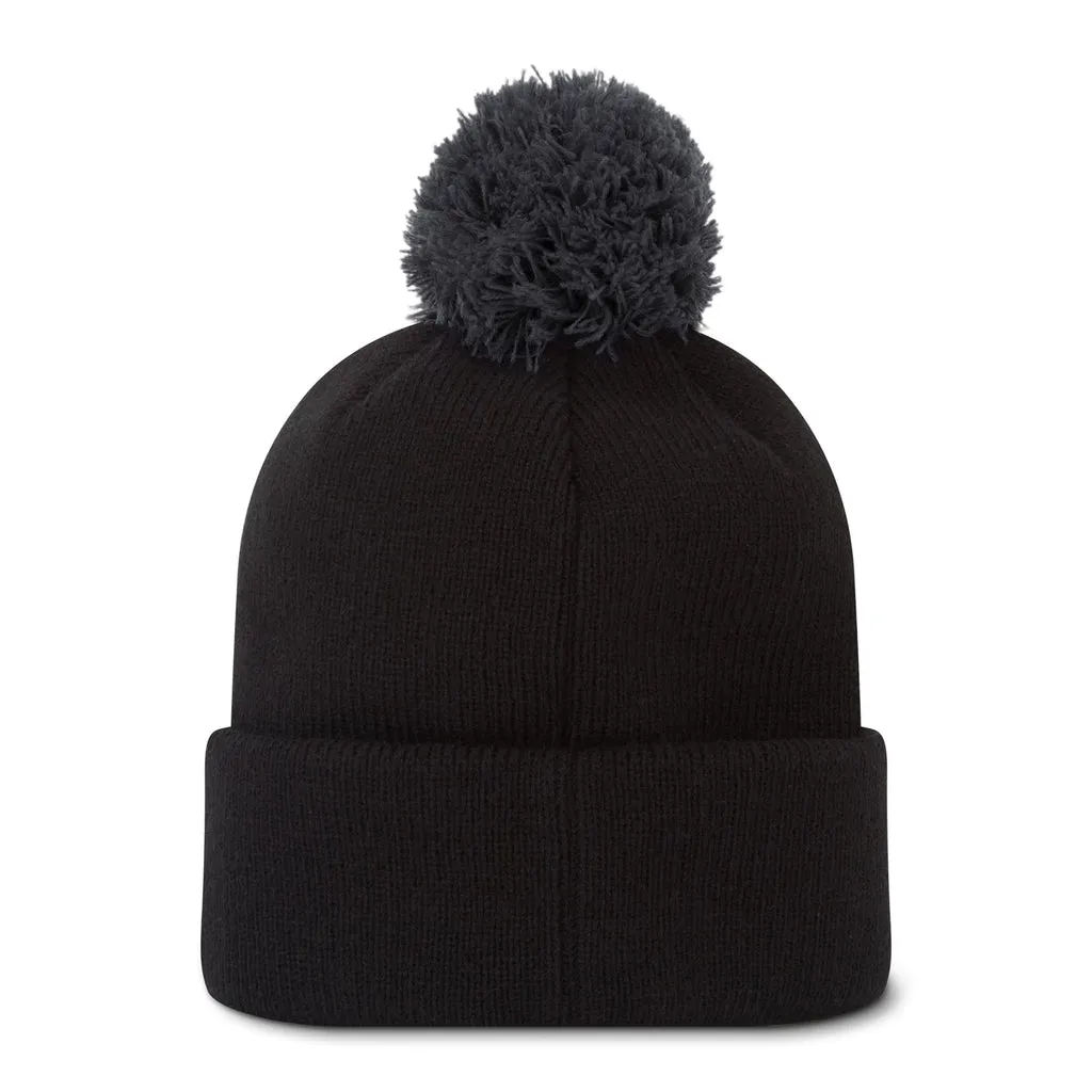 FJ Solid Pom Pom Hat