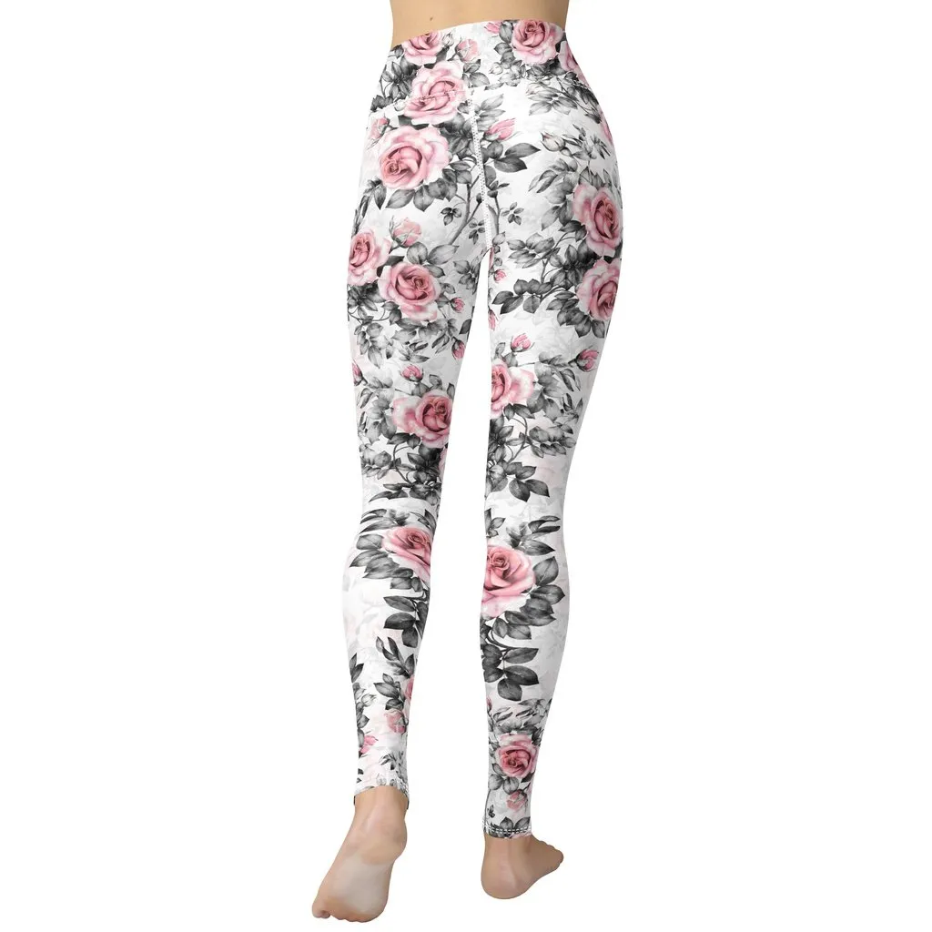 Floral Mother's Day Yoga Leggings