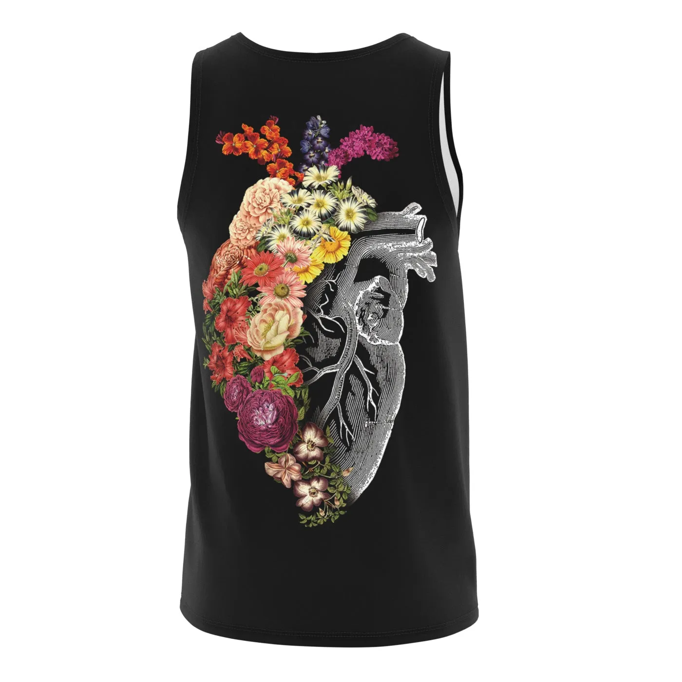 Flower Heart Tank Top