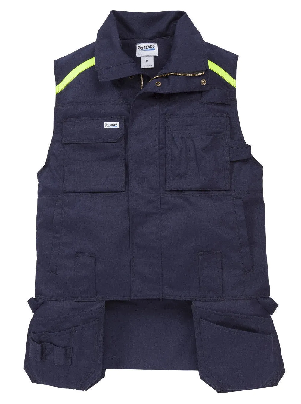 Fristads Kansas 100336 Flam Waistcoat Dark Navy Yellow