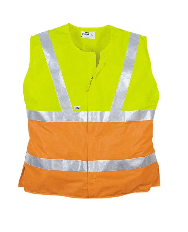 Fristads Kansas 100414 Flam High Visibility Waistcoat Orange / Yellow