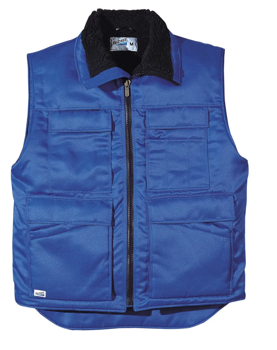 Fristads Kansas 100502 Pro Crafts Lined Waistcoat Royal Blue