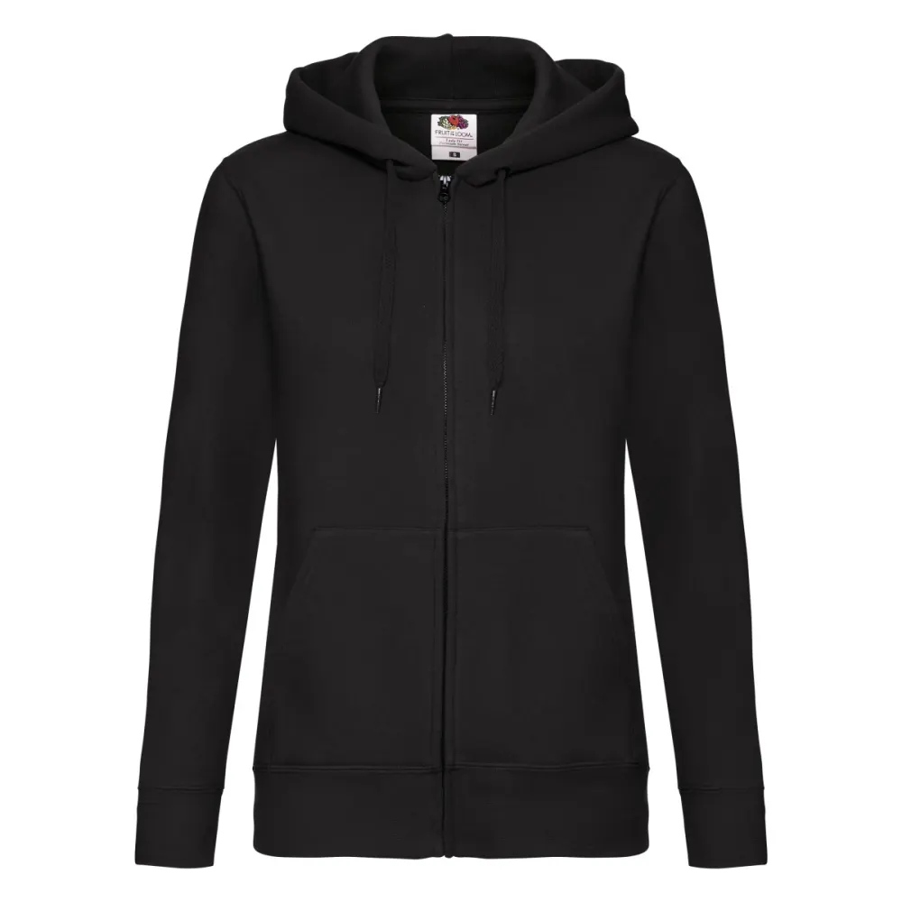 Fruit of the Loom - Womens/Ladies Lady Fit Full Zip Hoodie