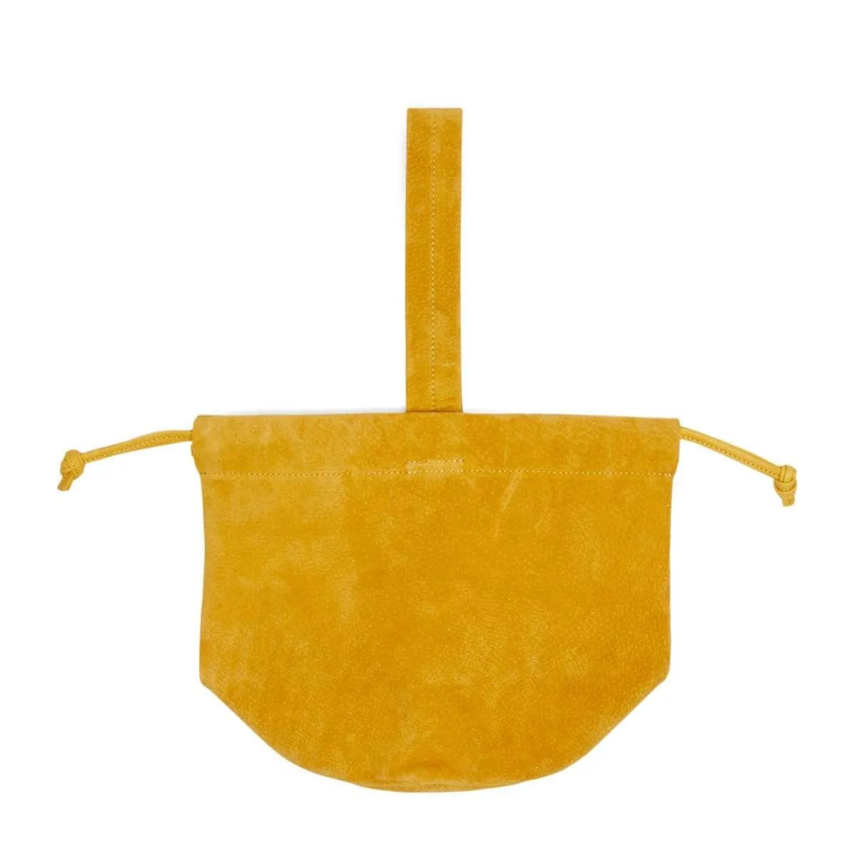 HEXAGRAM LEATHER BAG Yellow