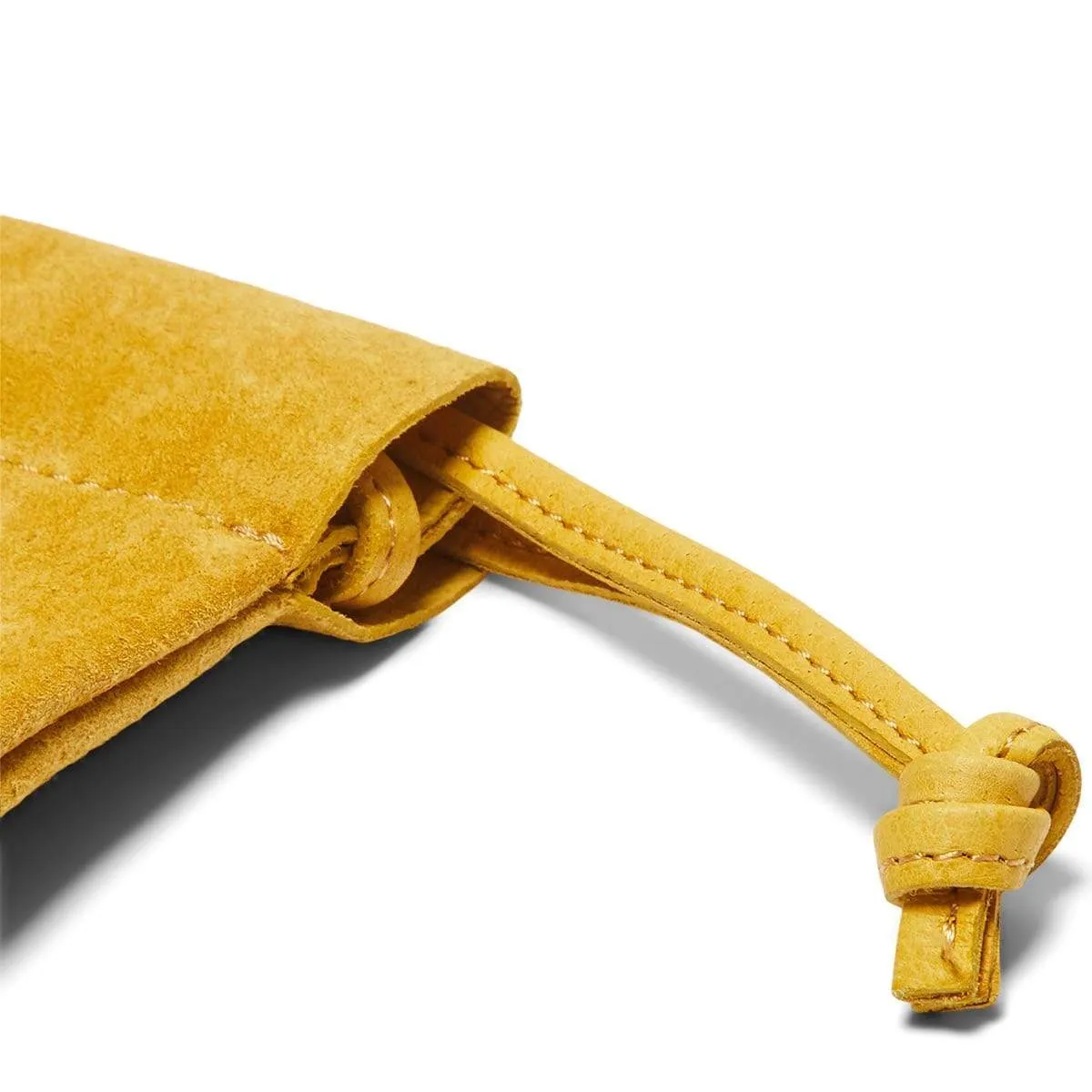 HEXAGRAM LEATHER BAG Yellow