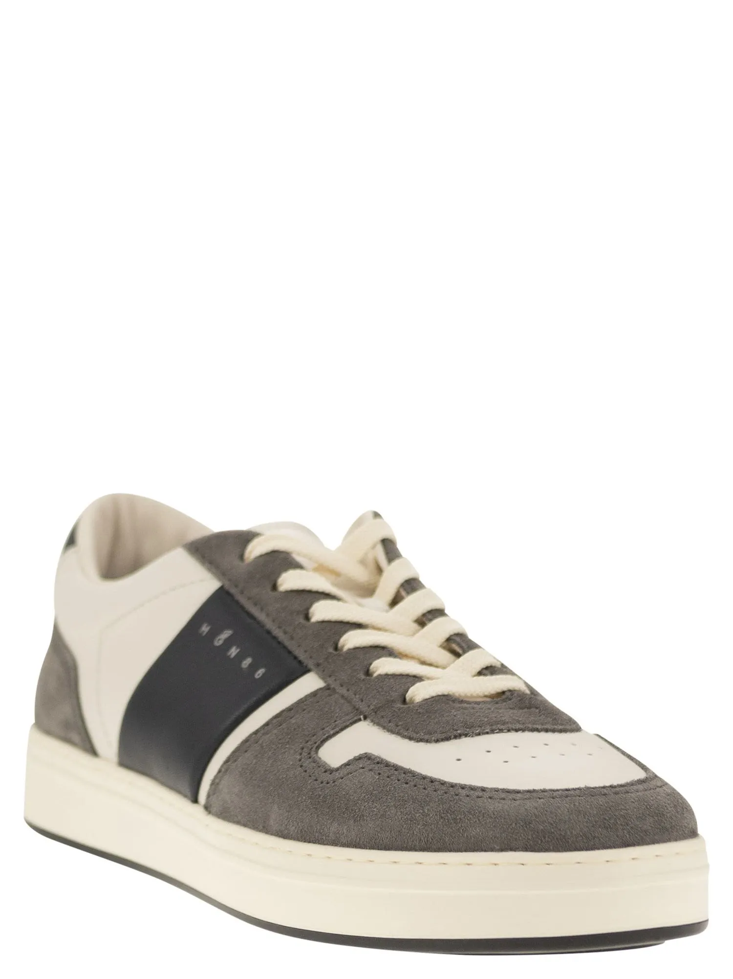 Hogan    Hogan H Tv Leather And Suede Trainers