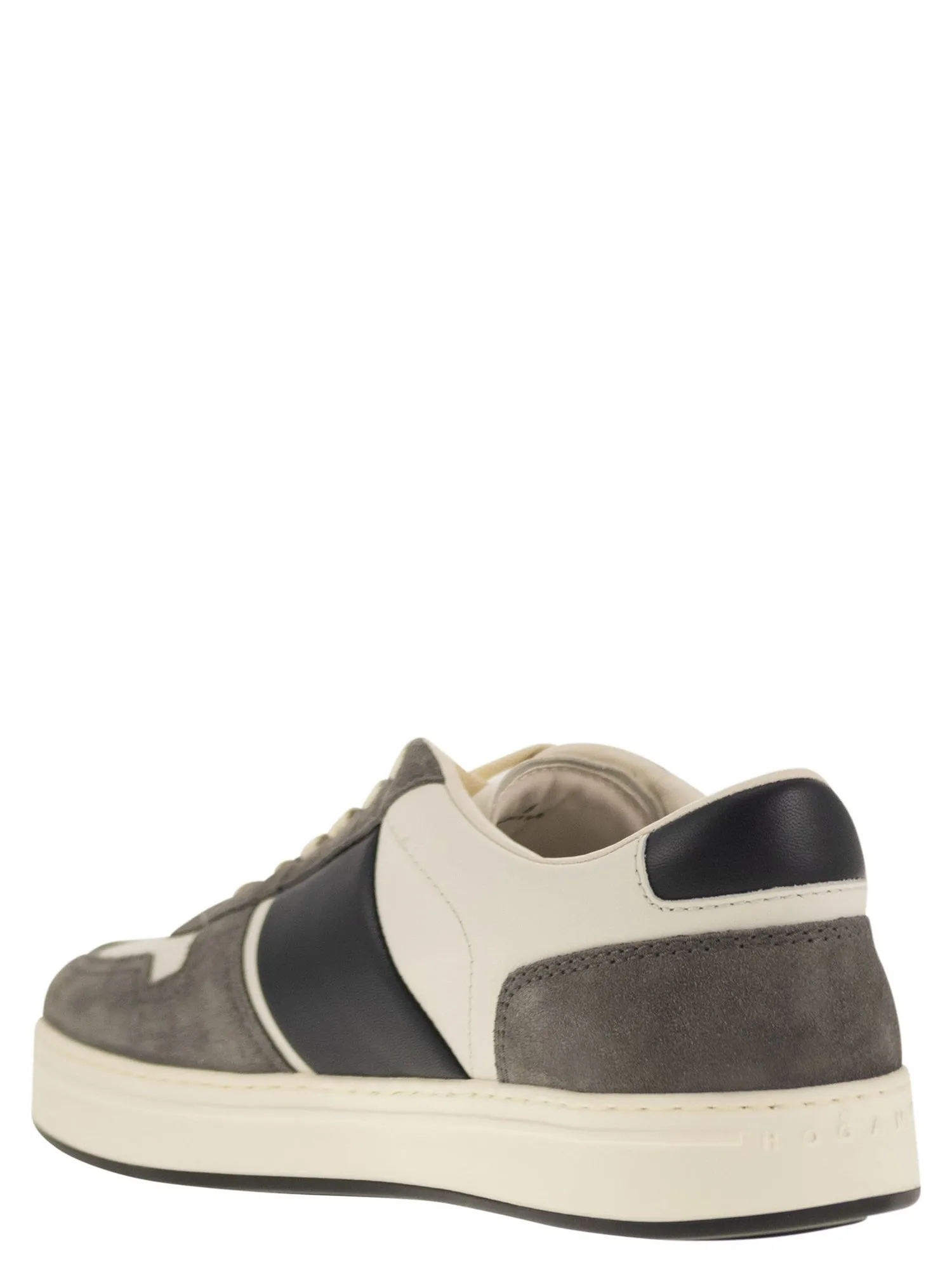 Hogan    Hogan H Tv Leather And Suede Trainers