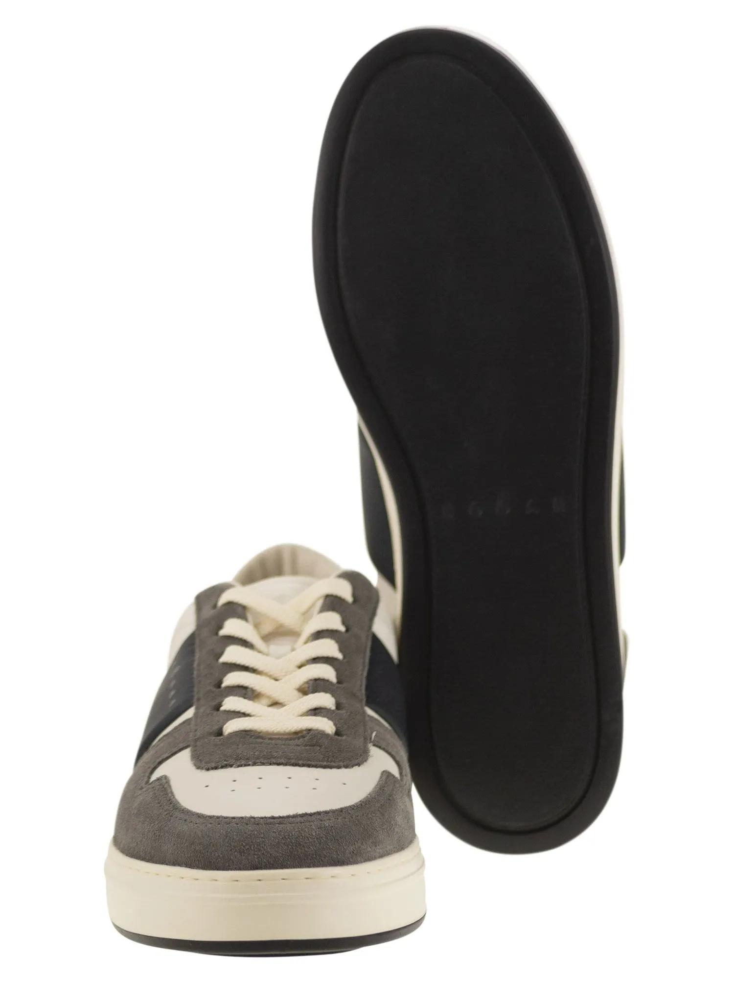 Hogan    Hogan H Tv Leather And Suede Trainers