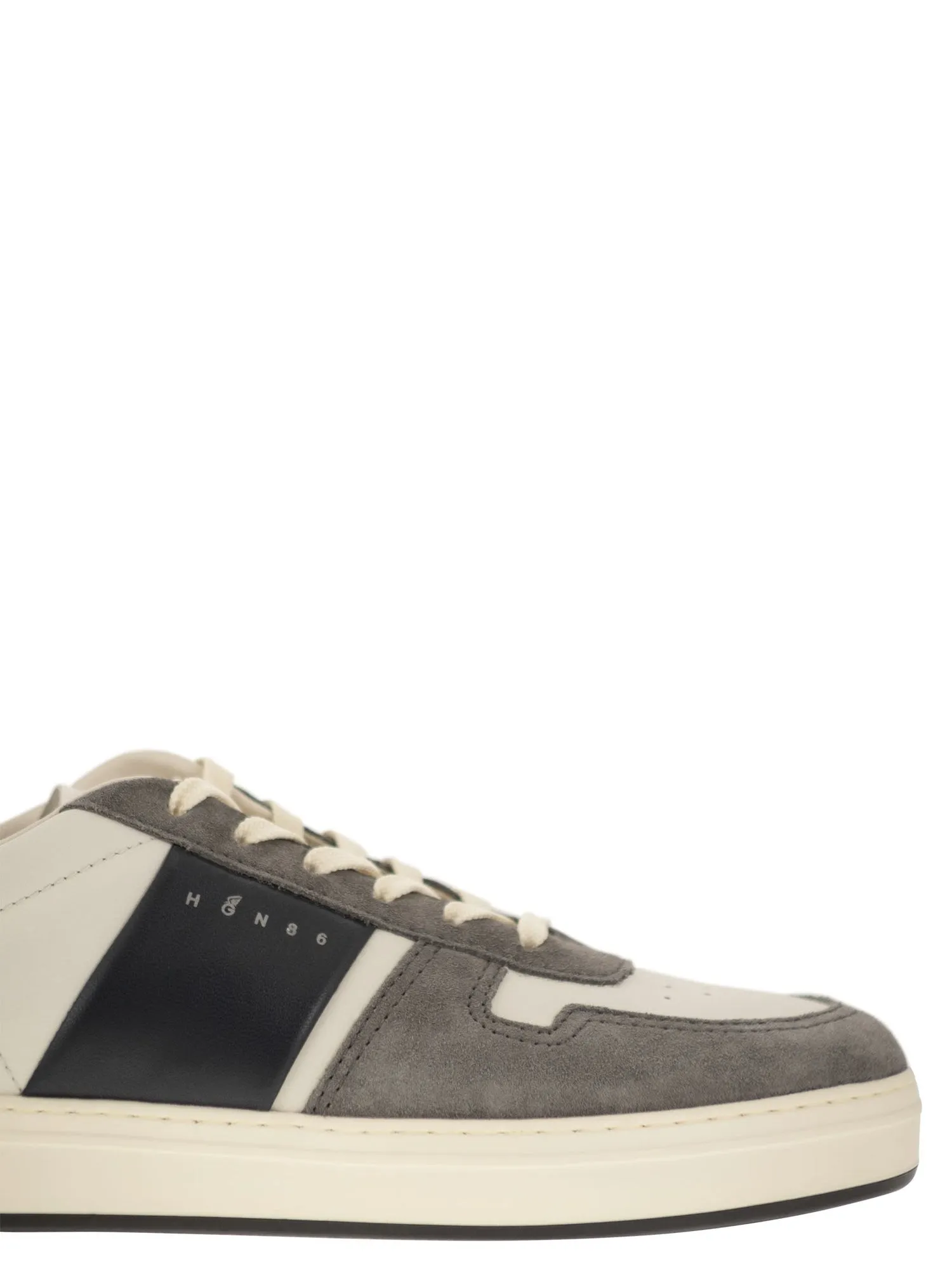 Hogan    Hogan H Tv Leather And Suede Trainers