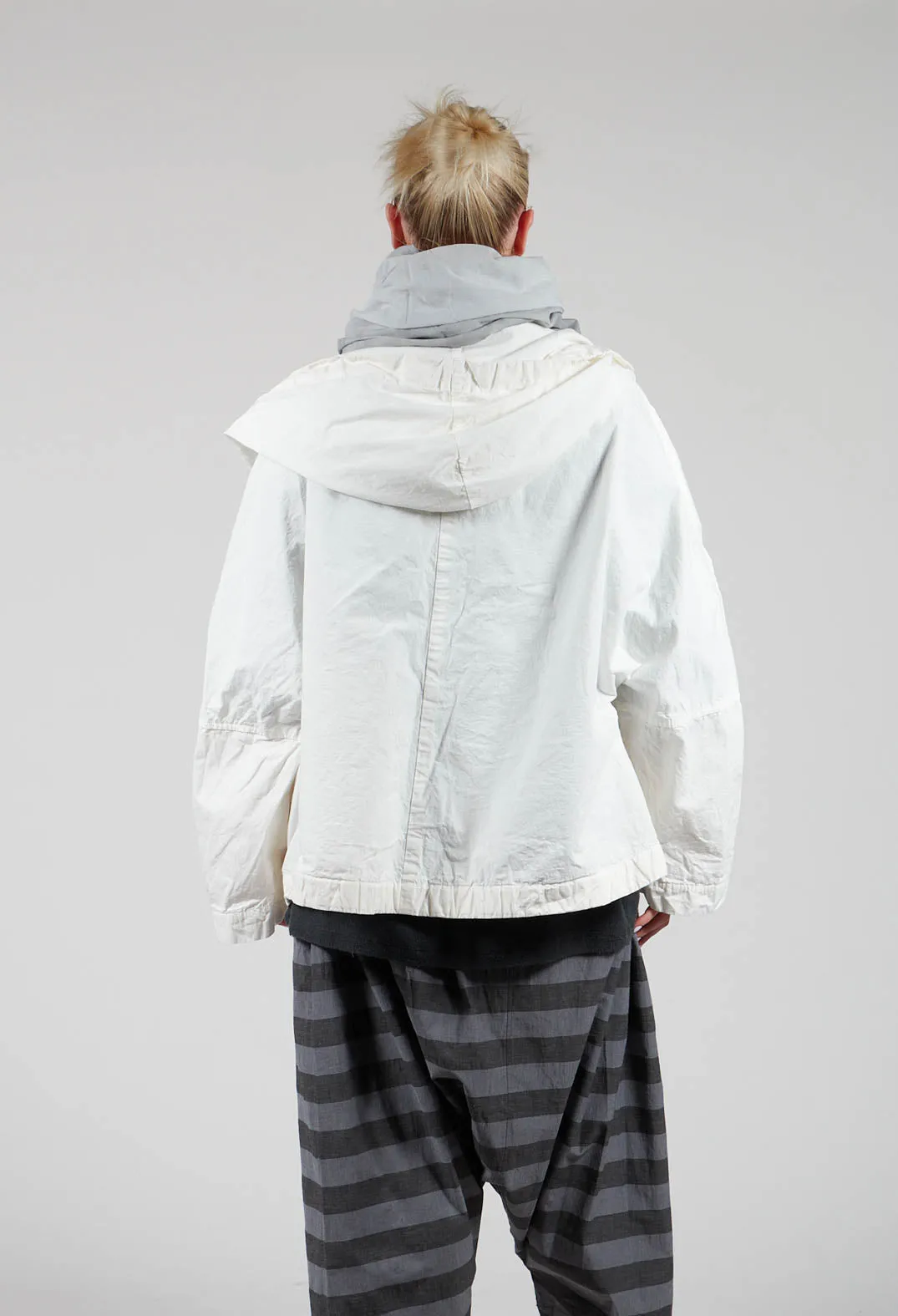 Hooded Jacket CC in Milk