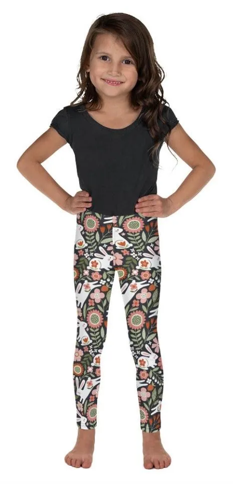 Hopping Bunny Kid's Leggings