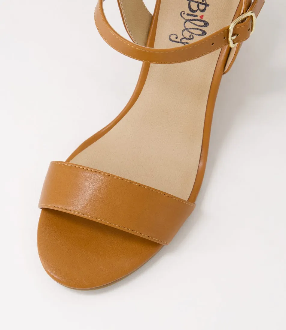 I LOVE BILLY Gundy Tan Sandals