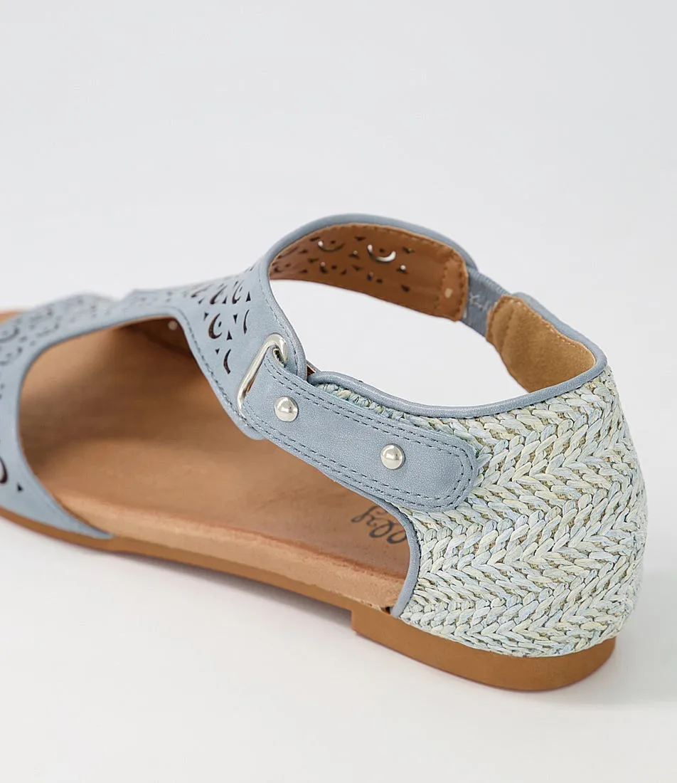 I LOVE BILLY Raff Denim Mix Sandals