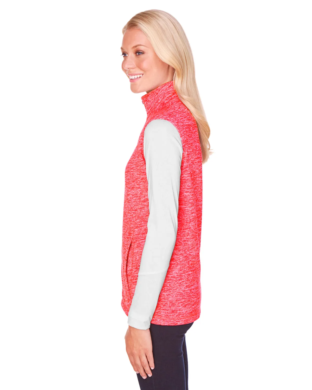 J America 8625 Cosmic Fleece Women's Vest SKU: 8625