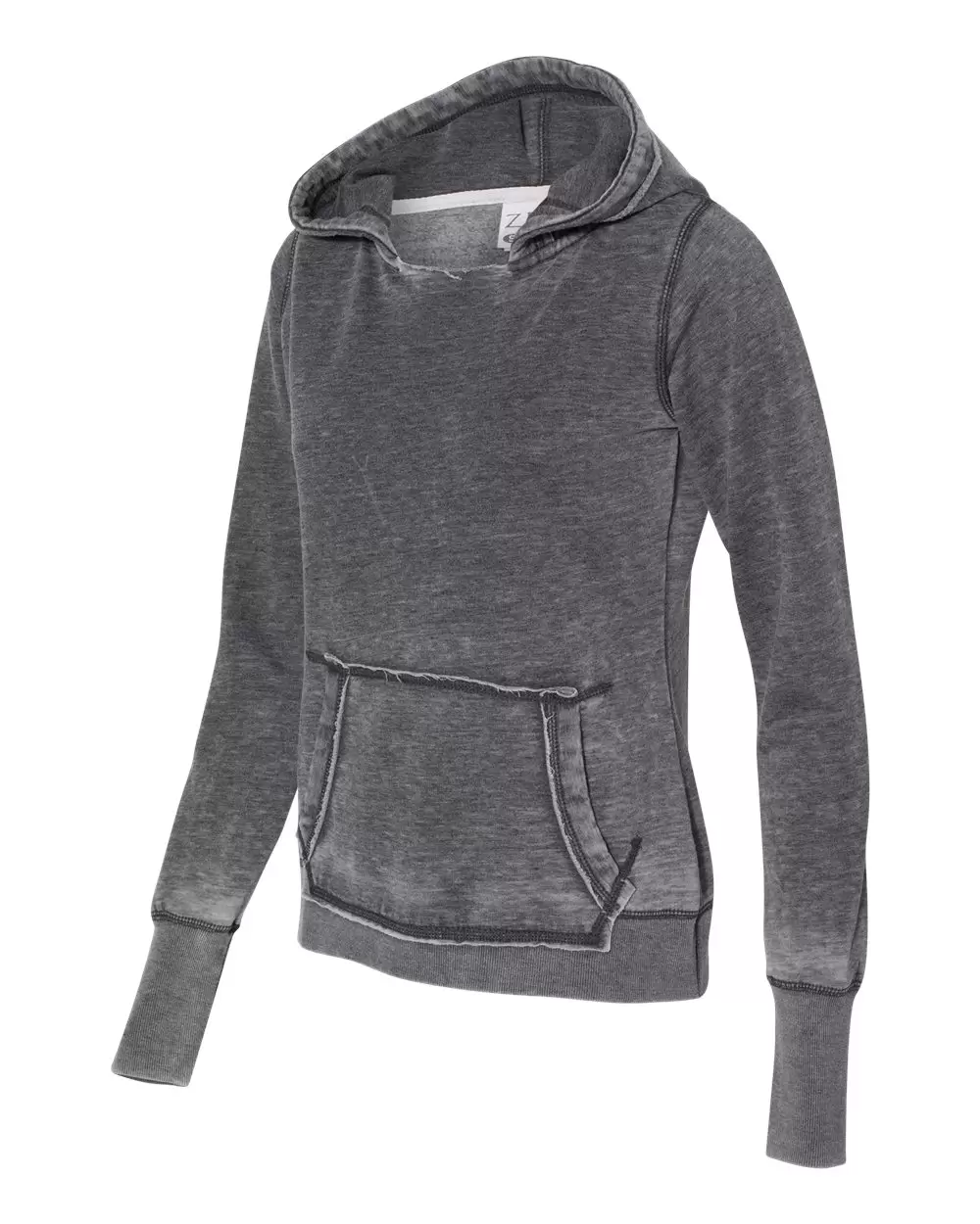 J8912 J-America Ladies' Vintage Zen Hooded Fleece SKU: J8912