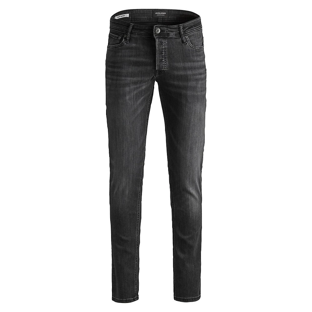 Jack & Jones Skinny-Fit Glenn Original Washed Jeans