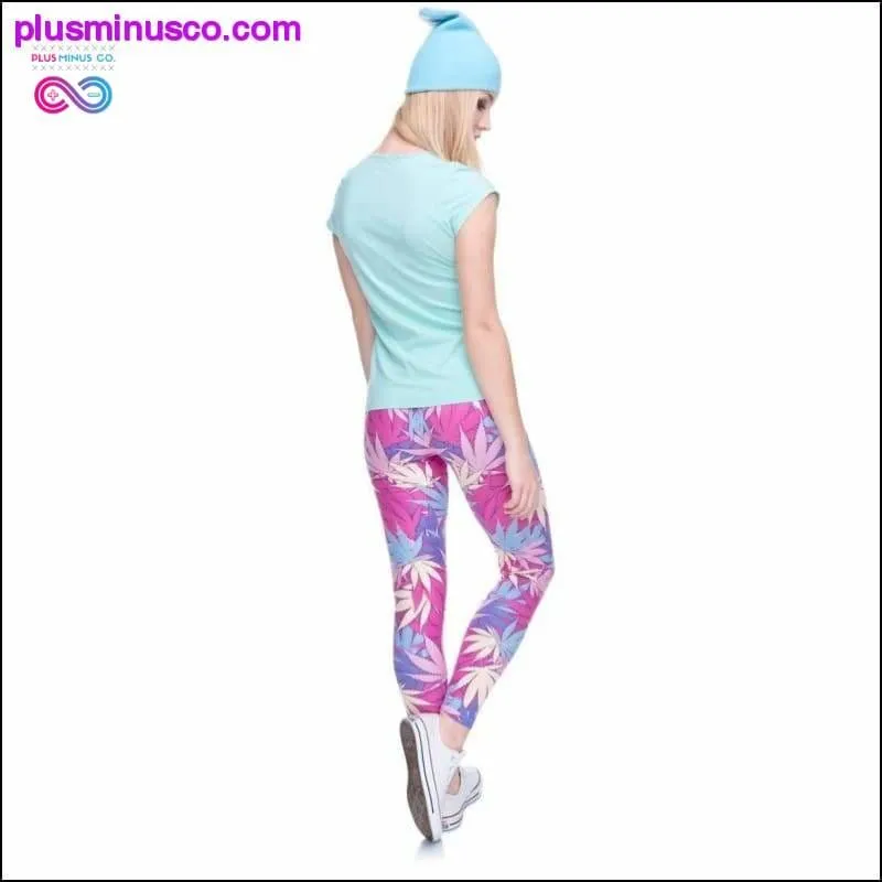 Jungle Marijuana Leaf Leggings