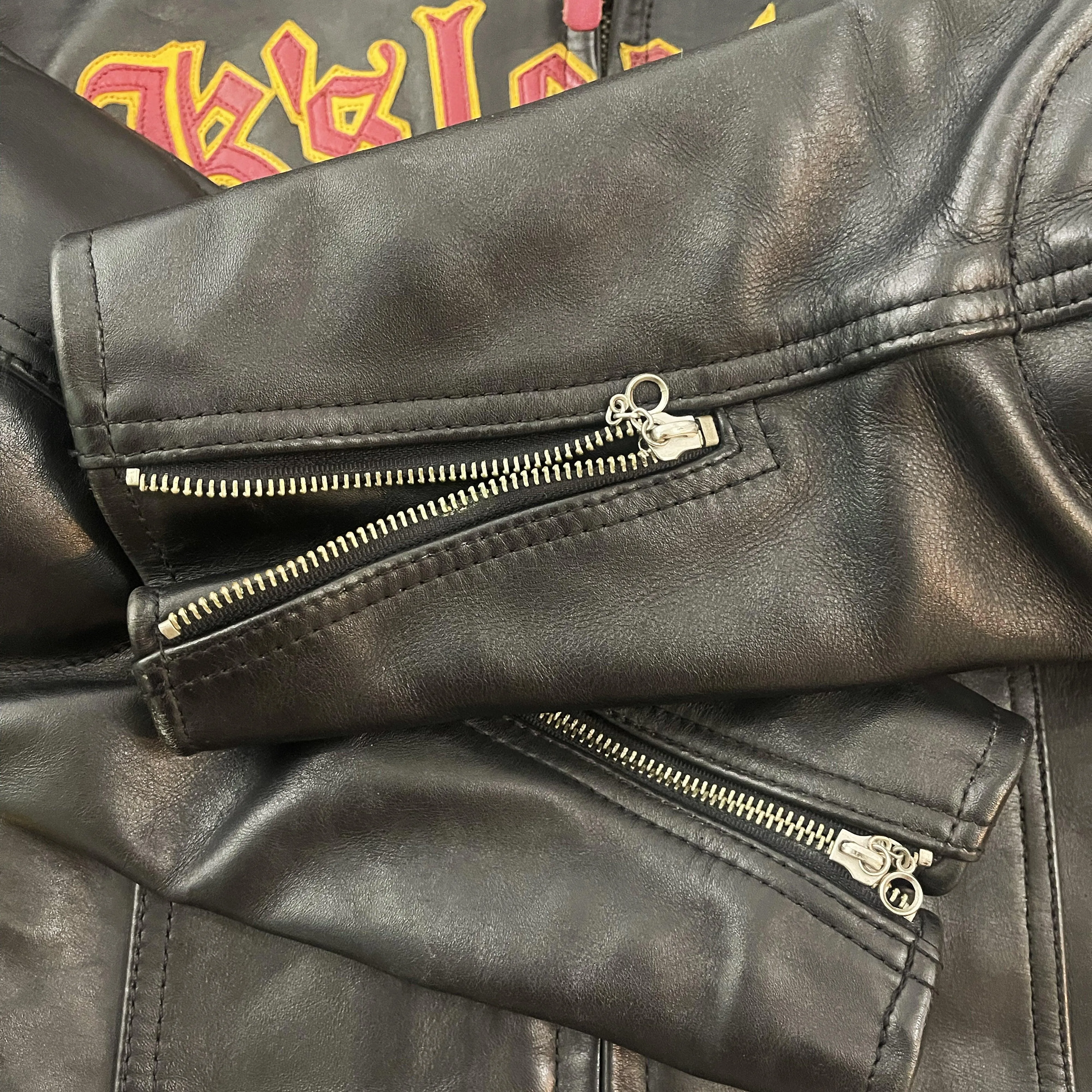 Kadoya Leather Racer Jacket