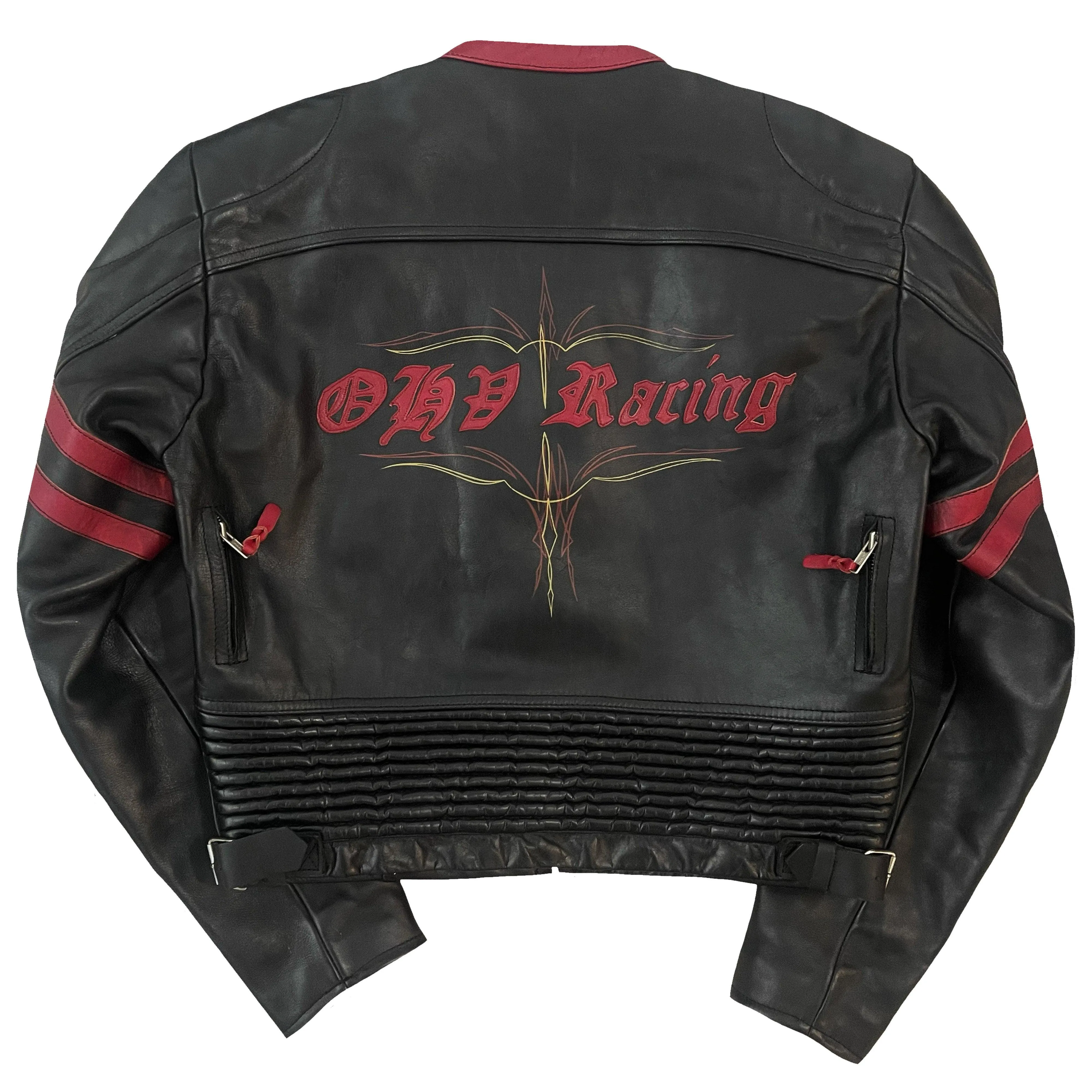 Kadoya Leather Racer Jacket