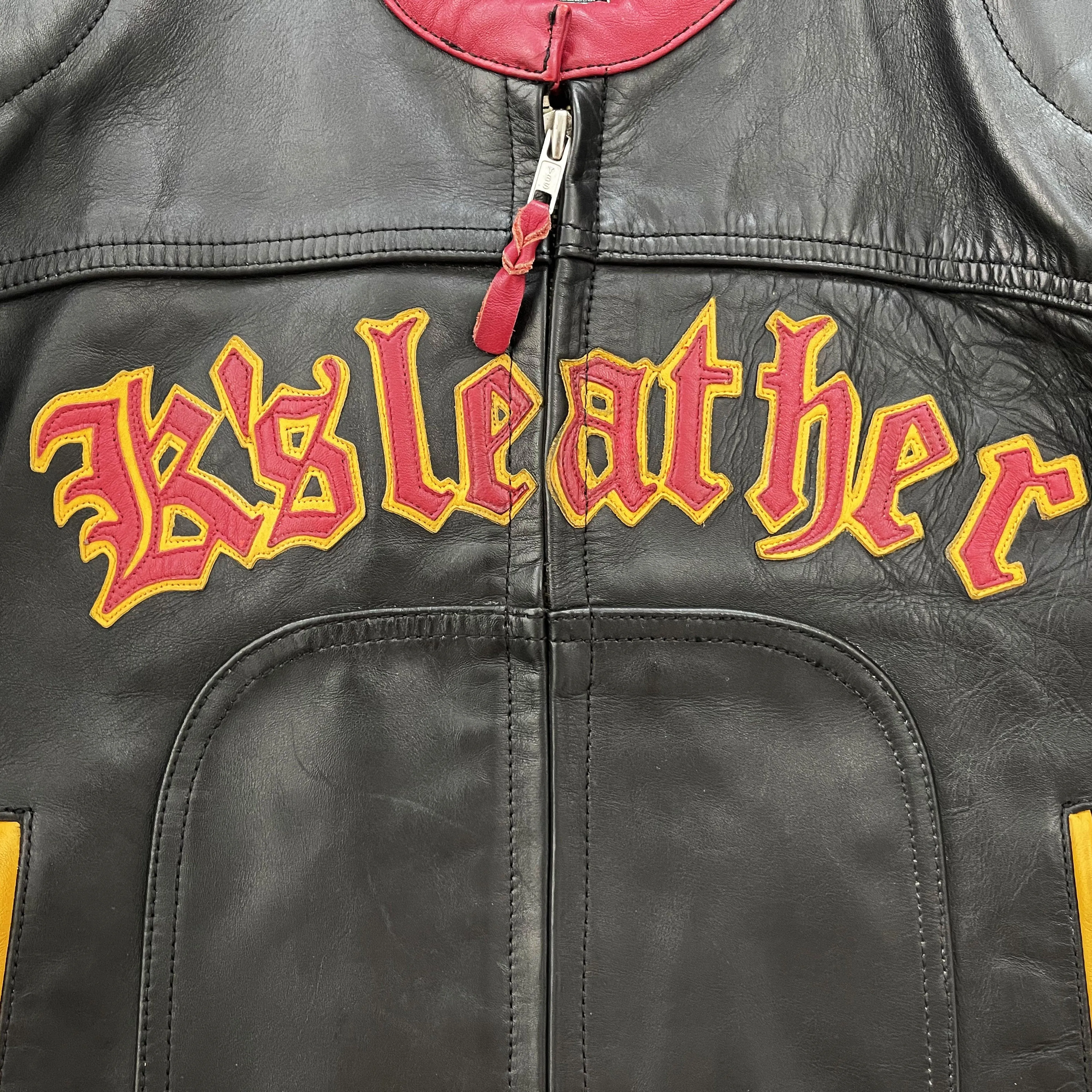 Kadoya Leather Racer Jacket