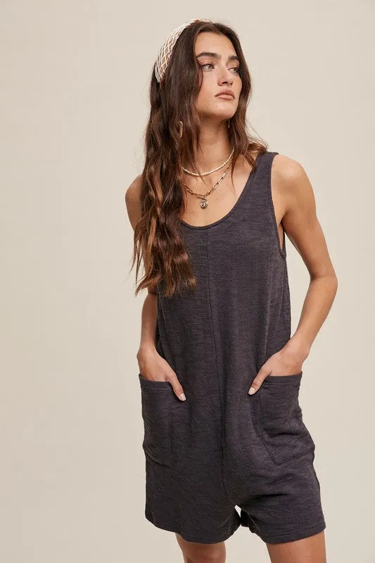 Kendall Scoop Neck Romper