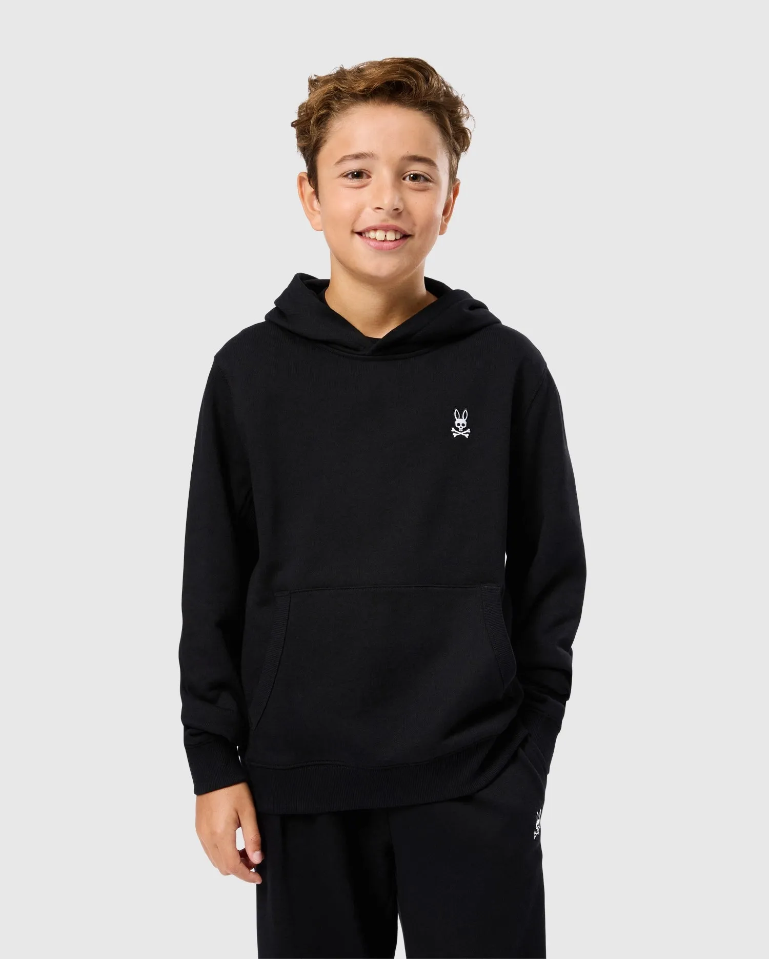 KIDS LEVY FLEECE HOODIE - B0H859D200