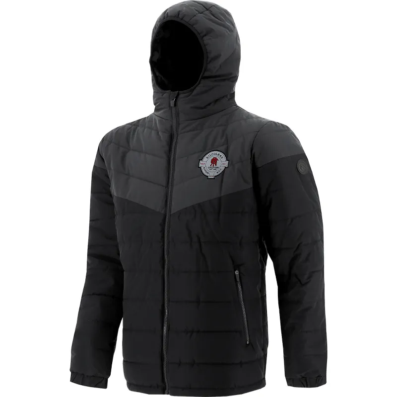 Kilcolman Rovers AFC Kids' Maddox Hooded Padded Jacket Black