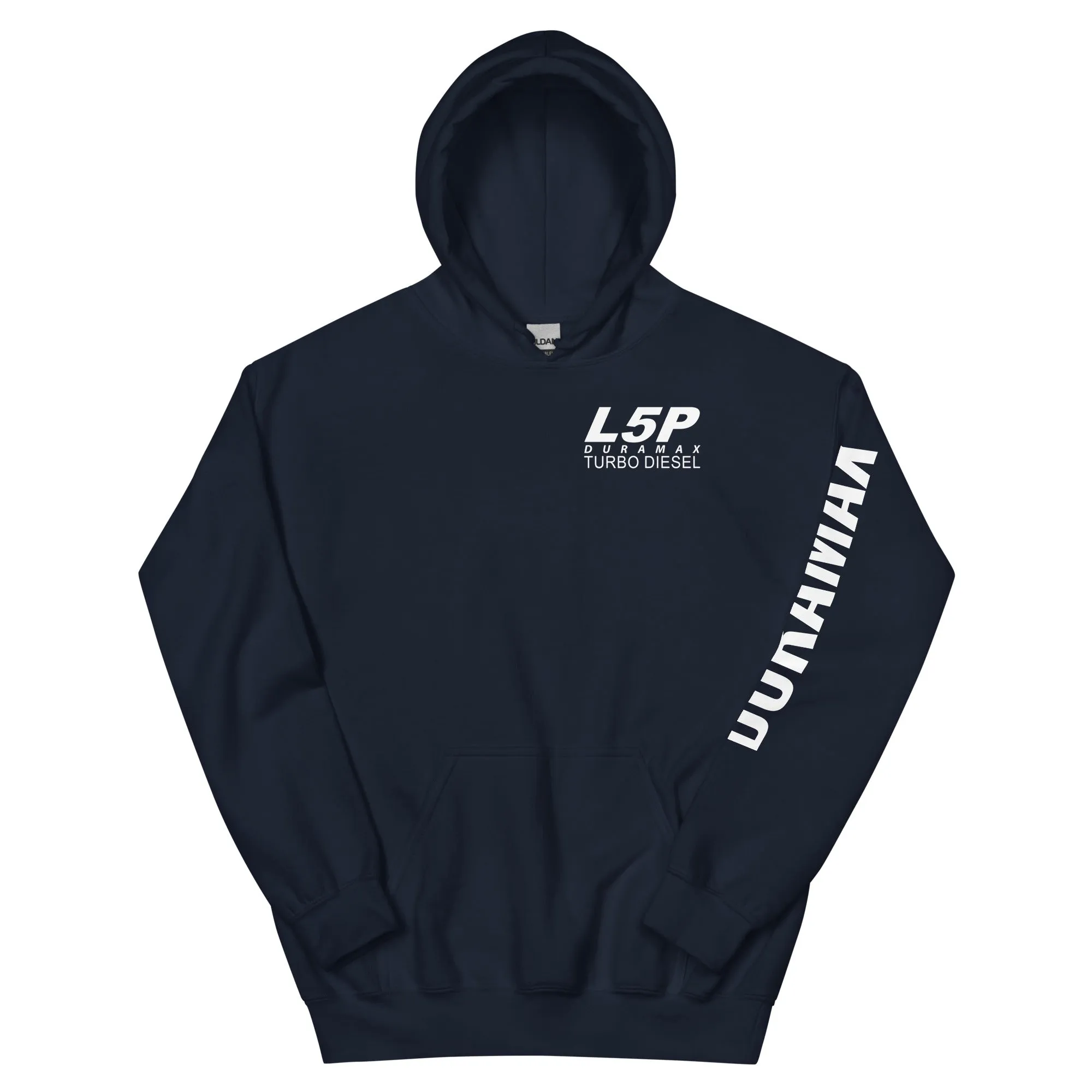 L5P Duramax Hoodie Pullover Sweatshirt With Sleeve Print