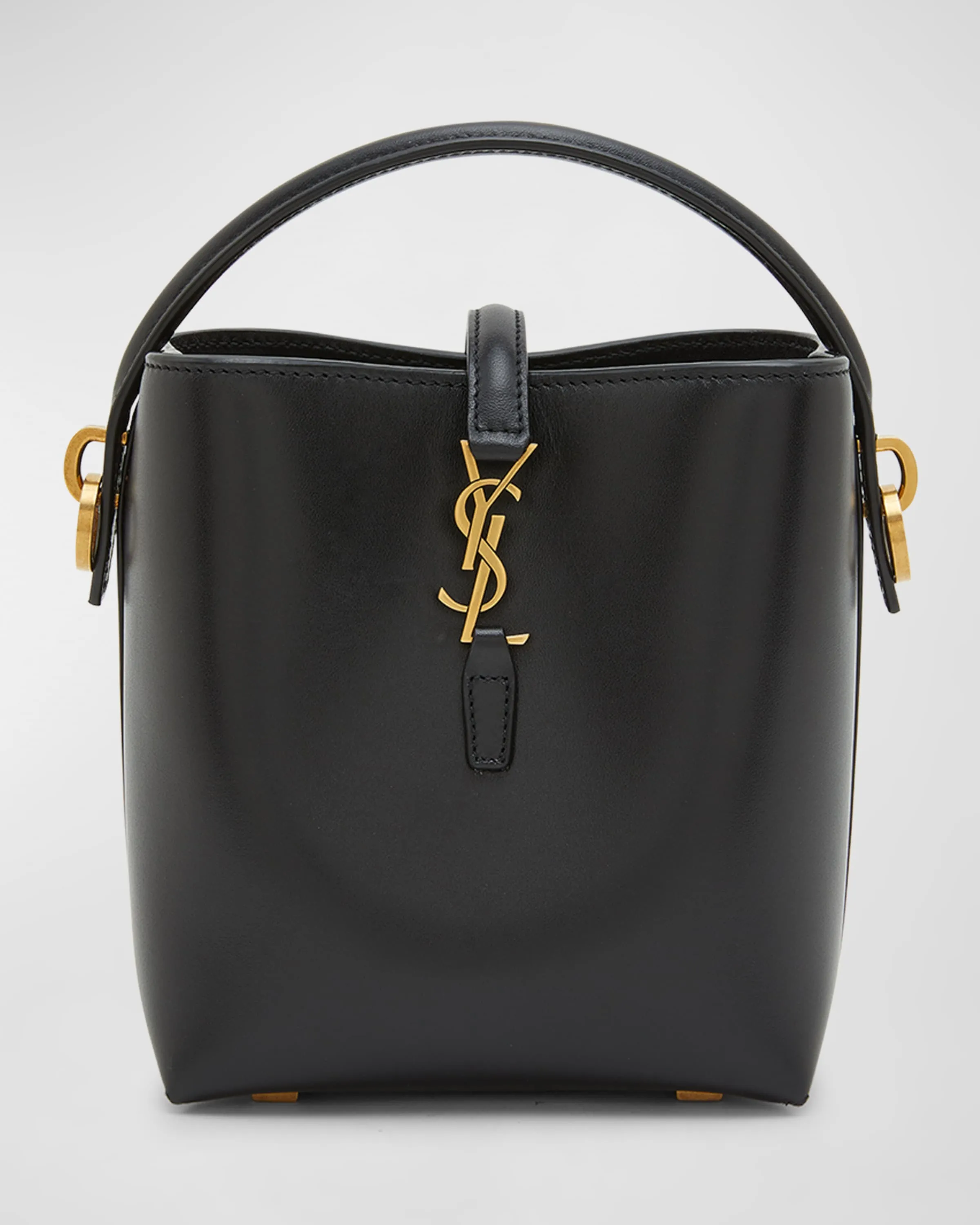 Le 37 Mini YSL Bucket Bag in Smooth Leather