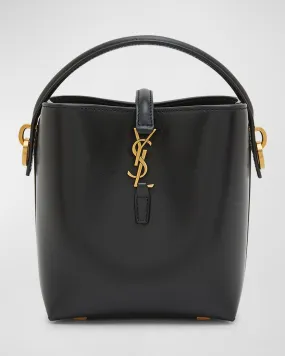 Le 37 Mini YSL Bucket Bag in Smooth Leather