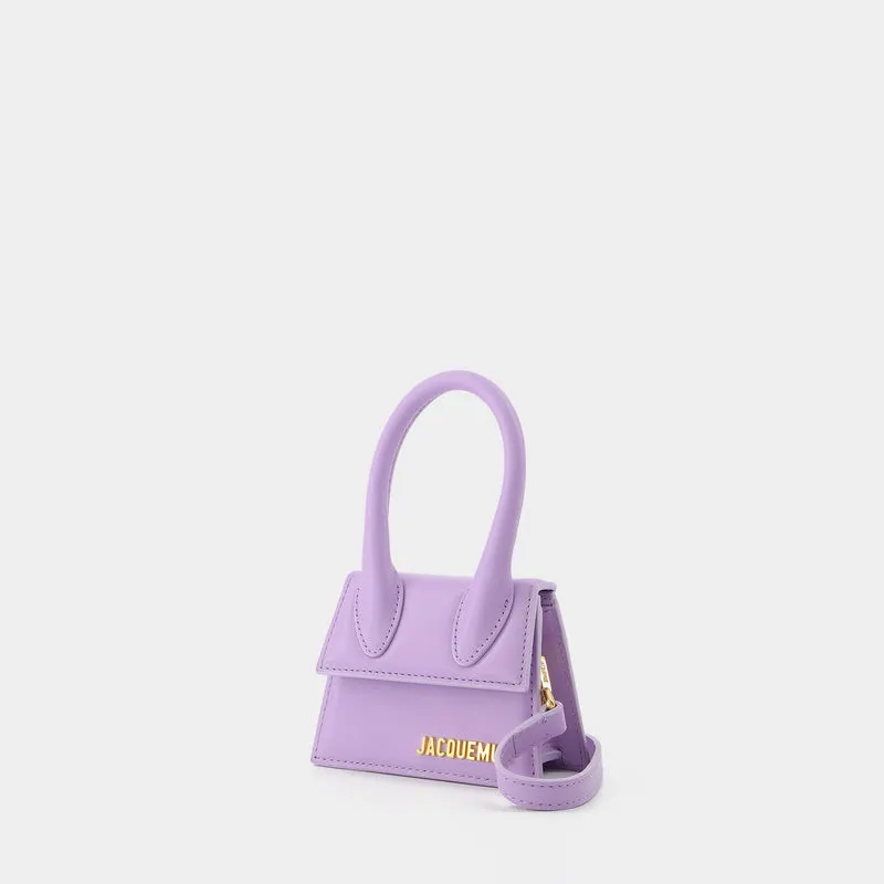 Le Chiquito bag in Purple Leather