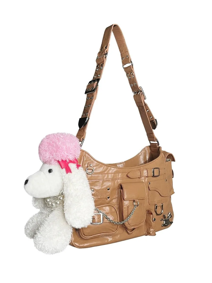 Leather Dor Stuffed-Toy Bag