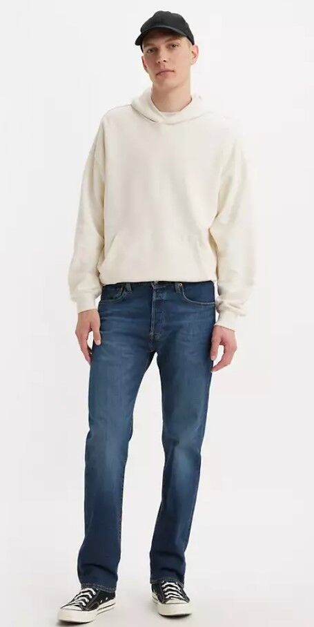 Levi's Men's 501 Original Fit Jeans in Uncanny