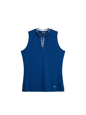 Leya Sleeveless Top / Estate Blue