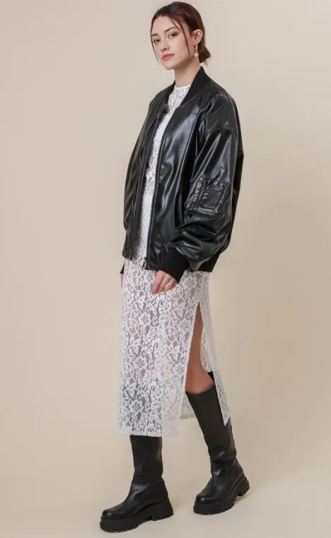 Line & Dot Bianca Bomber Jacket