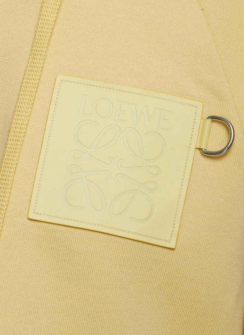 LOEWE  |Cropped hoodie in cotton