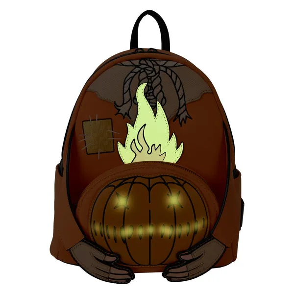 Loungefly x Trick 'r Treat Flaming Head Sam Mini Backpack