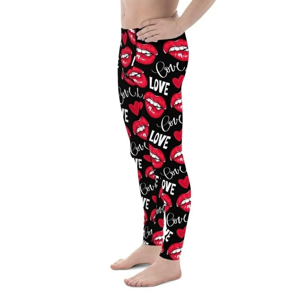 Love & Kisses Men's Leggings