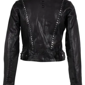 Maryn RF Leather Jacket