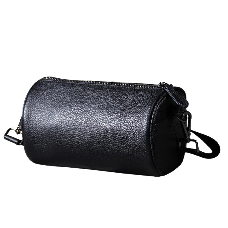 Men's Cylinder Leather Sling Bag - Horizon Leathers