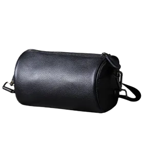 Men's Cylinder Leather Sling Bag - Horizon Leathers