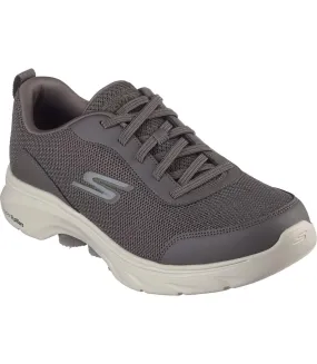 Mens go walk 7 trainers taupe Skechers