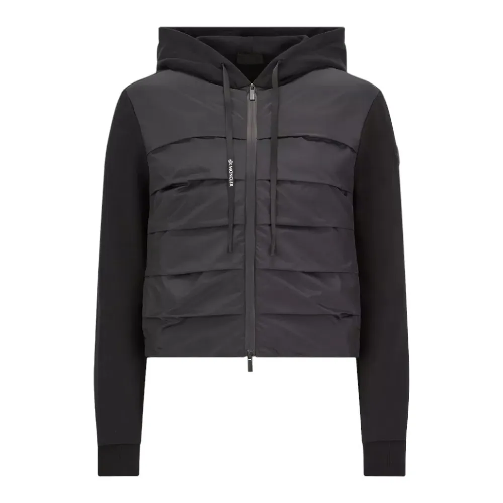 MONCLER  |Padded Cotton Zip-Up Hoodie