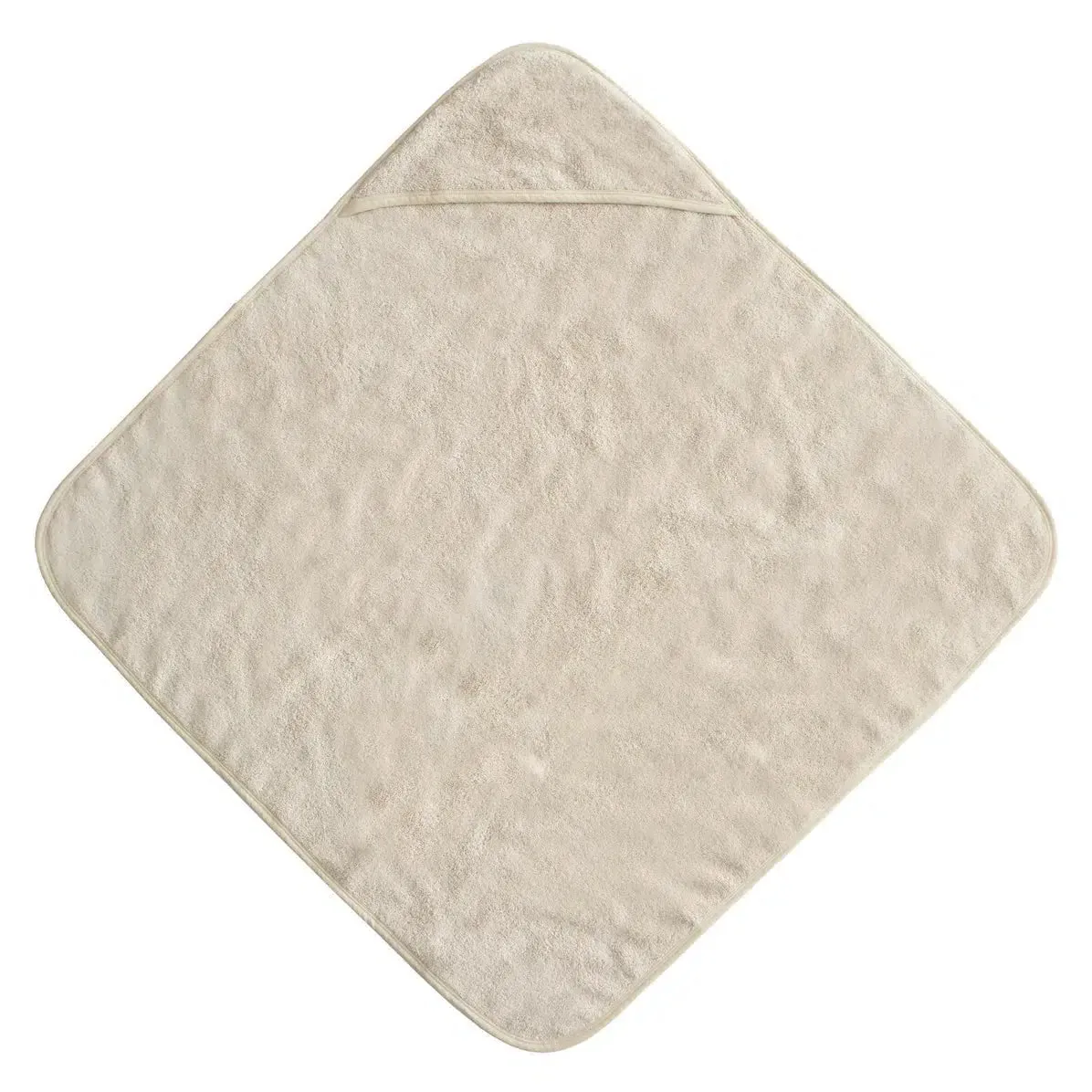 Mushie - Organic Cotton Baby Hooded Towel - Fog