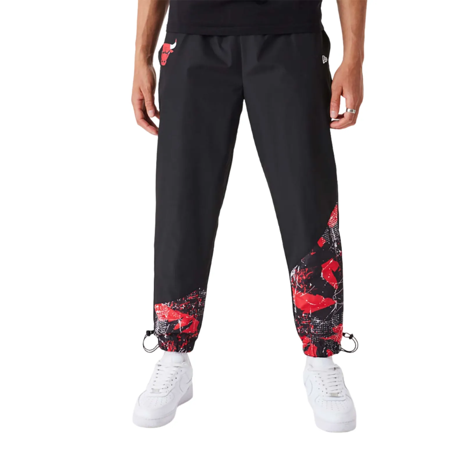 New Era NBA Chicago Bulls All Over Print Joggers ''Black''