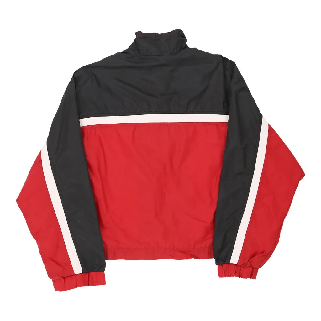 Nike Cropped Jacket - XS Red Polyester