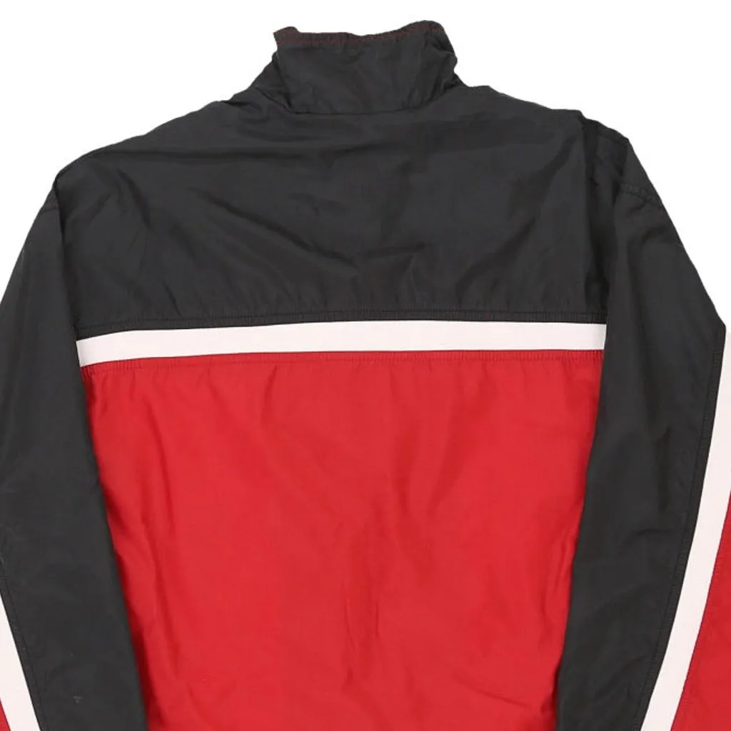 Nike Cropped Jacket - XS Red Polyester