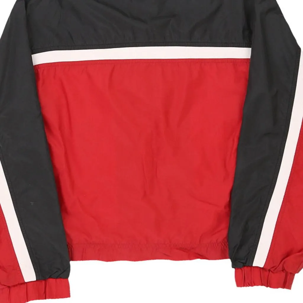 Nike Cropped Jacket - XS Red Polyester